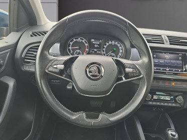 Skoda fabia 1.0 tsi 95 ch dsg7 clever caméra de recul apple carplay garantie 12 mois occasion simplicicar vichy simplicicar...