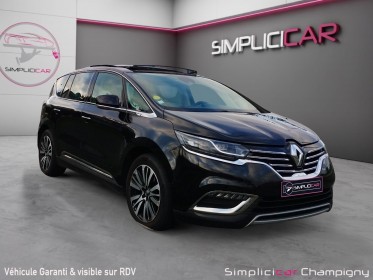 Renault espace v dci 160 energy twin turbo initiale paris edc 7 places full options toit ouvrant bose-cuir-carplay occasion...