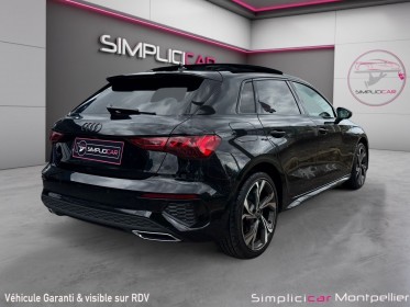 Audi a3 sportback 35 tdi 150 s tronic 7 s line toit ouvrant sièges chauffants éclairage ambiance garantie 12 mois occasion...