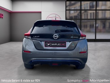 Nissan leaf 2021 electrique 40kwh 10ème anniversaire batterie 100% carplay garantie 12mois occasion montpellier (34)...