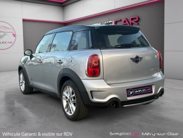 Mini countryman 1.6li 16v turbo 184 chevaux  cooper s all4 occasion simplicicar mery-sur-oise simplicicar simplicibike france