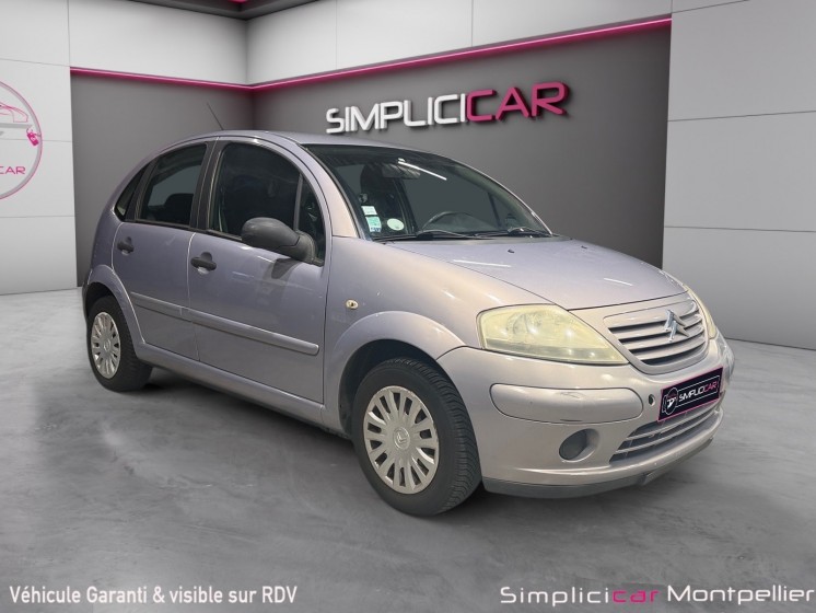 Citroën c3 1.1 60 chev garantie 12 mois occasion montpellier (34) simplicicar simplicibike france