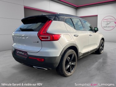 Volvo xc40 d4 awd adblue 190 ch geartronic 8 r-design occasion simplicicar limoges  simplicicar simplicibike france