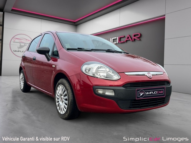 Fiat punto evo 1.2 8v 69 ss team occasion simplicicar limoges  simplicicar simplicibike france