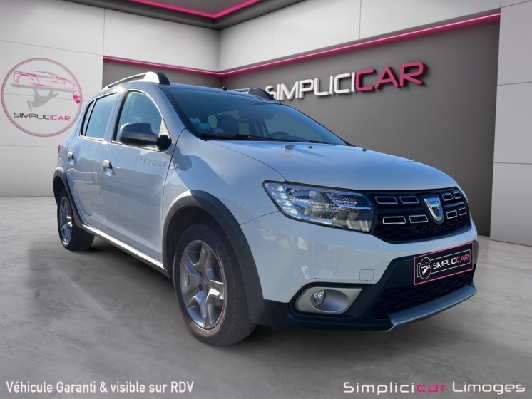 Dacia sandero tce 90 stepway occasion simplicicar limoges  simplicicar simplicibike france