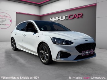 Ford focus 1.0 ecoboost 125 ss st line garantie 12 mois occasion simplicicar limoges  simplicicar simplicibike france