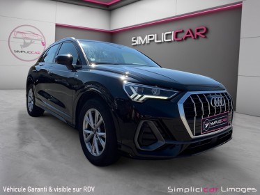 Audi q3 sportback 35 tdi 150 ch s tronic 7 s line occasion simplicicar limoges  simplicicar simplicibike france