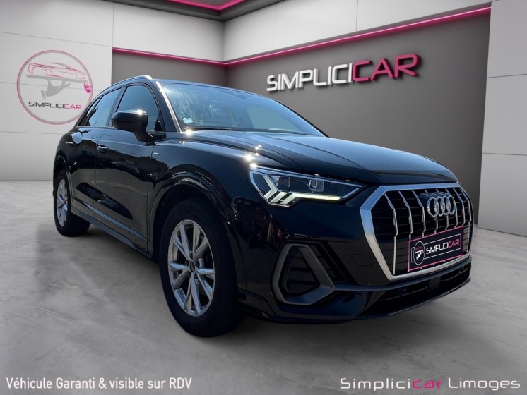 Audi q3 sportback 35 tdi 150 ch s tronic 7 s line occasion simplicicar limoges  simplicicar simplicibike france
