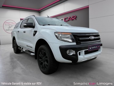 Ford ranger double cabine 3.2 tdci 200 4x4 wildtrak occasion simplicicar limoges  simplicicar simplicibike france