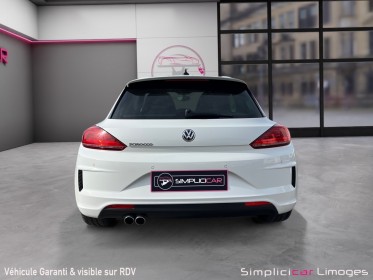 Volkswagen scirocco 2.0 tdi 150 r-line occasion simplicicar limoges  simplicicar simplicibike france