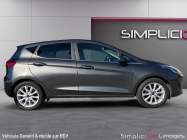 Ford fiesta 1.0 ecoboost 100 ch ss bvm6 titanium occasion simplicicar limoges  simplicicar simplicibike france
