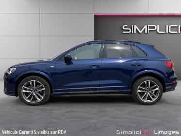Audi q3 q3 35 tfsi 150 ch s tronic 7 s line black edition garantie constructeur occasion simplicicar limoges  simplicicar...