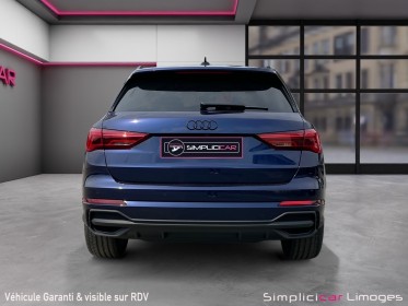 Audi q3 q3 35 tfsi 150 ch s tronic 7 s line black edition garantie constructeur occasion simplicicar limoges  simplicicar...