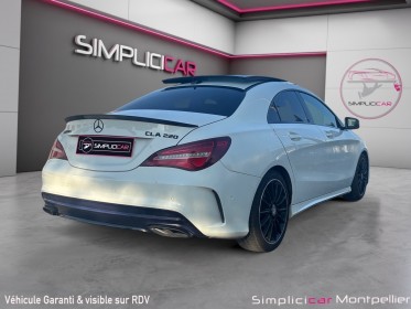 Mercedes classe cla 220 d 7-g dct fascination pack amg night carplay toit ouvrant garantie 12 mois occasion montpellier (34)...