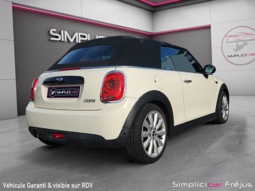 Mini cabriolet f57 cooper 136 ch bva6 finition red hot chili   clim auto   ordi de bord   garantie 12 mois occasion...