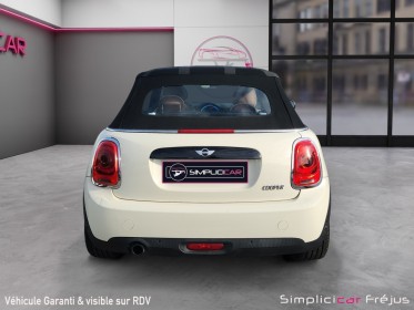 Mini cabriolet f57 cooper 136 ch bva6 finition red hot chili   clim auto   ordi de bord   garantie 12 mois occasion...