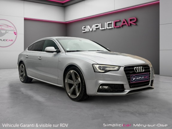 Audi a5 sportback v6 3.0 tdi 218 s line quattro s tronic 7 garantie 12 mois occasion simplicicar mery-sur-oise simplicicar...