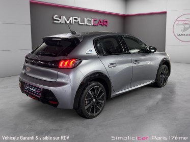 Peugeot 208 electrique 50 kwh 136ch gt / carplay / camera arriere / radar 360 occasion paris 17ème (75)(porte maillot)...