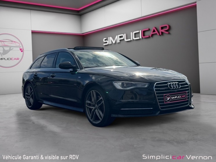 Audi a6 avant v6 3.0 tdi 218 s tronic 7 quattro avus s-line  entretien complet  garantie 12 mois occasion simplicicar vernon...