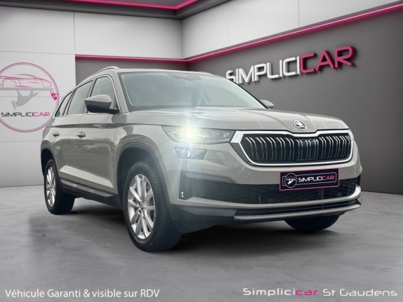 Skoda kodiaq 2.0 tdi 150 scr dsg7 5pl style caméra de recul sièges chauffants apple carplay garantie 12mois occasion...