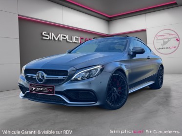 Mercedes classe c coupe 63 s mercedes-amg speedshift mct amg francaise caméra de recul sièges électrique chauffants...