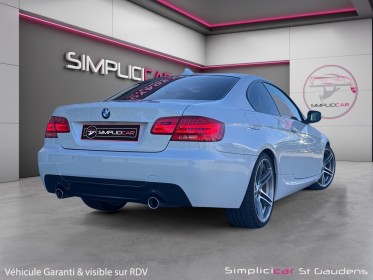 Bmw serie 3 coupe e92 lci 335d 286ch sport design steptronic a radars de recul gps sièges tissus/alcantara occasion...