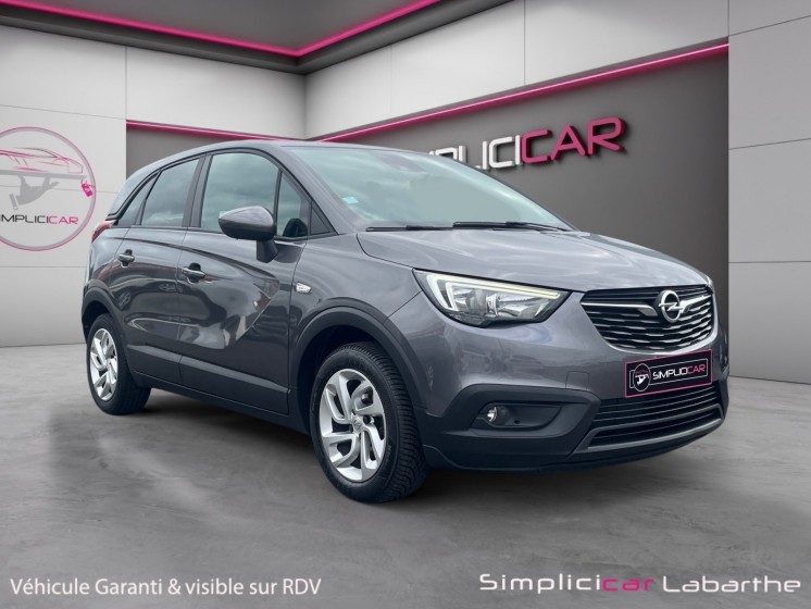 Opel crossland x 1.2 83 ch edition aide au démarrage en pente alerte de franchissement de ligne garantie 12 mois occasion...