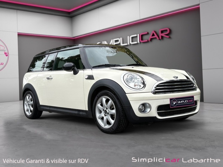 Mini clubman r55 1.6 d - 110 cooper toit ouvrant régulateur de vitesse garantie 12 mois occasion simplicicar labarthe...