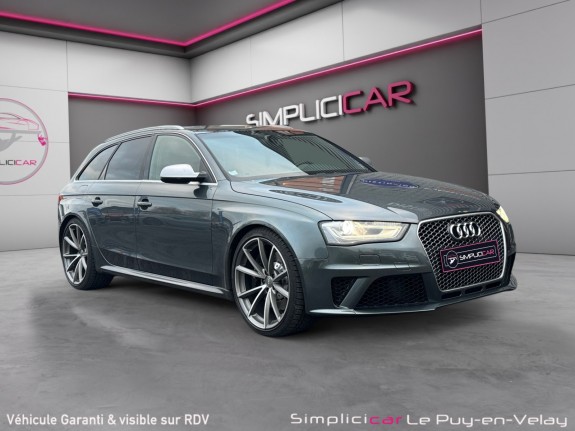Audi rs4 avant v8 4.2 fsi 450 quattro s tronic 7 - suivi audi occasion simplicicar velay simplicicar simplicibike france