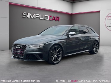 Audi rs4 avant v8 4.2 fsi 450 quattro s tronic 7 - suivi audi occasion simplicicar velay simplicicar simplicibike france