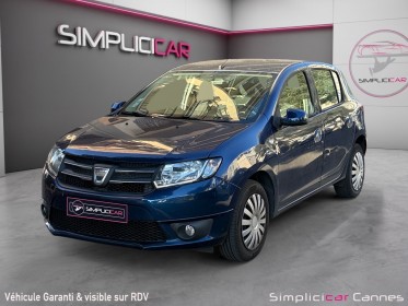 Dacia sandero e6 lauréate 1.2 16v 75 occasion cannes (06) simplicicar simplicibike france