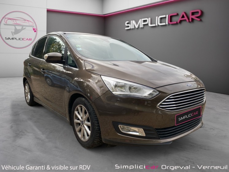 Ford grand c-max 1.5 tdci 120 ch titanium--- occasion simplicicar orgeval  simplicicar simplicibike france