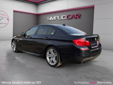 Bmw serie 5 f10 520d 184ch m-sport - carbonne schwartz - radar av ar - coffre electrique - siege electrique occasion...