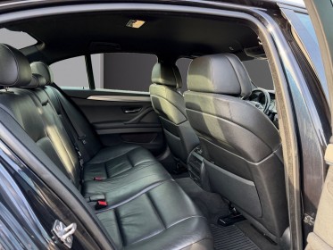 Bmw serie 5 f10 520d 184ch m-sport - carbonne schwartz - radar av ar - coffre electrique - siege electrique occasion...