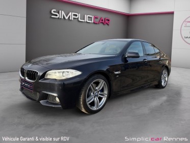 Bmw serie 5 f10 520d 184ch m-sport - carbonne schwartz - radar av ar - coffre electrique - siege electrique occasion...