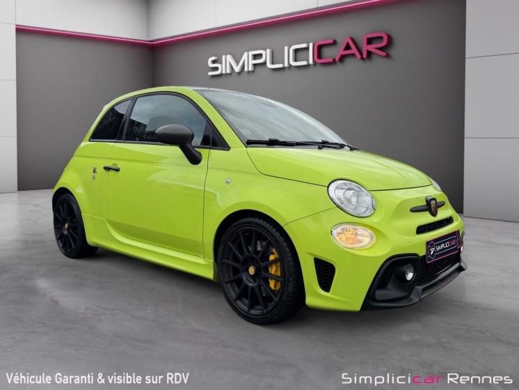Abarth 595 e6d temp 1.4 turbo 180ch bvm5 competizione - verde adrenalina - ligne monza - camera de recul - toit ouvrant...
