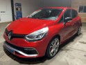Renault clio iv rs 1.6 turbo 200ch edc - rouge flamme - camera de recul - siege chauffant occasion simplicicar rennes...
