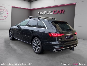 Audi a4 avant 40 tdi 204 s tronic quattro avus occasion  simplicicar nice - pfvauto simplicicar simplicibike france
