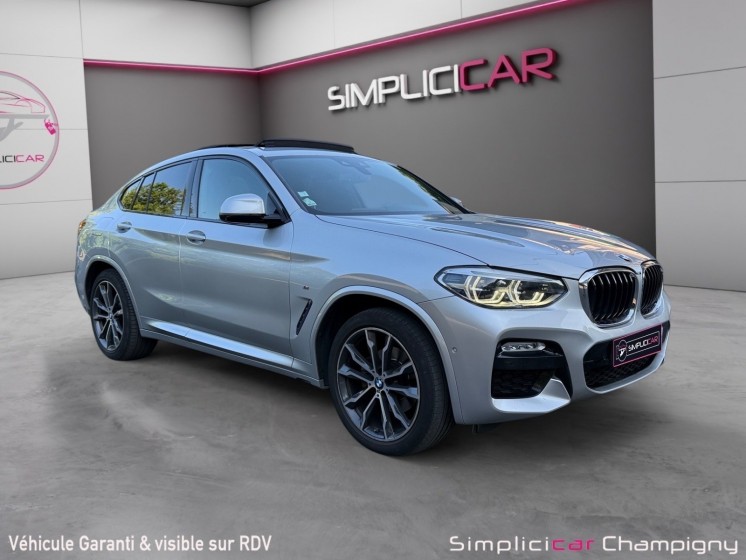 Bmw x4 g02 xdrive20d 190ch bva8 m sport - toit ouvrant - harman kardon - full options occasion champigny-sur-marne (94)...