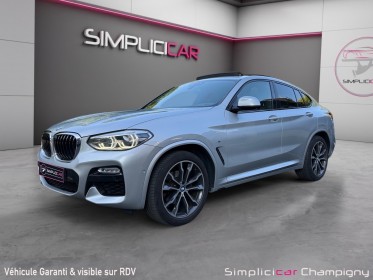Bmw x4 g02 xdrive20d 190ch bva8 m sport - toit ouvrant - harman kardon - full options occasion champigny-sur-marne (94)...