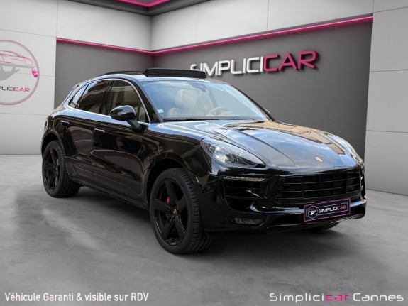Porsche macan 400 ch pdk turbo 3.6 v6 occasion cannes (06) simplicicar simplicibike france