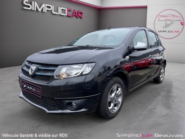 Dacia sandero 1.2 16v 75 lauréate gpsclim garantie 12mois occasion parc voitures beauvais simplicicar simplicibike france