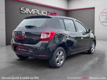 Dacia sandero 1.2 16v 75 lauréate gpsclim garantie 12mois occasion parc voitures beauvais simplicicar simplicibike france