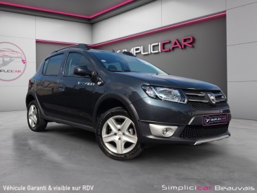 Dacia sandero tce 90 stepway 6500km d'origine garantie 12mois occasion parc voitures beauvais simplicicar simplicibike france
