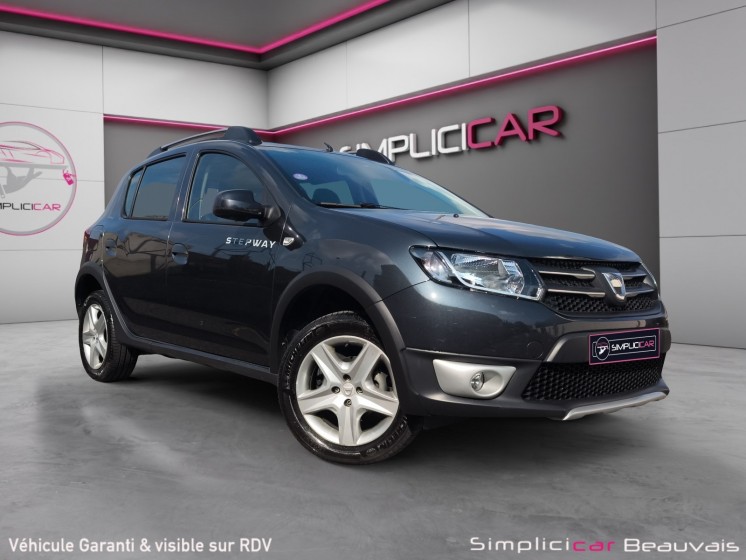 Dacia sandero tce 90 stepway 6500km d'origine garantie 12mois occasion parc voitures beauvais simplicicar simplicibike france
