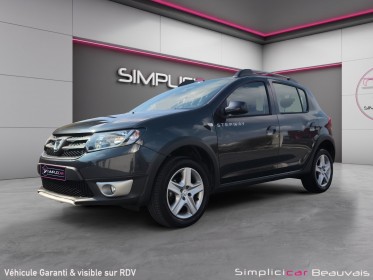 Dacia sandero tce 90 stepway 6500km d'origine garantie 12mois occasion parc voitures beauvais simplicicar simplicibike france