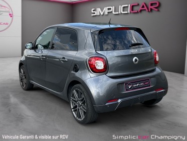 Smart forfour 90 ch ss ba6 brabus style - cuir - caméra de recul occasion champigny-sur-marne (94) simplicicar simplicibike...