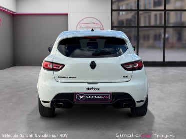 Renault clio iv 1.6 turbo 200 rs edc trophy sièges recaro régulateur caméra de recul garantie 12 mois occasion barberey...