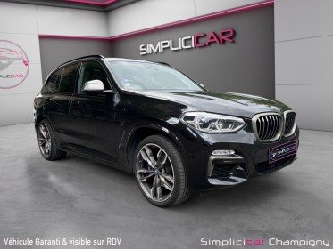 Bmw x3 g01 m40i 360ch bva8 - harman kardon - toit ouvrant - carplay - caméra 360 occasion champigny-sur-marne (94)...
