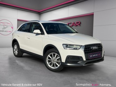 Audi q3 business 2.0 tdi ultra 150 ch - attelage - coffre et rétro électrique - garantie 12 mois occasion simplicicar nimes...